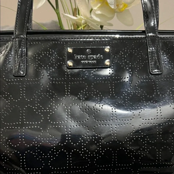 Kate Spade Harmony Metro Black Tote EUC retail $179 - Picture 2 of 9
